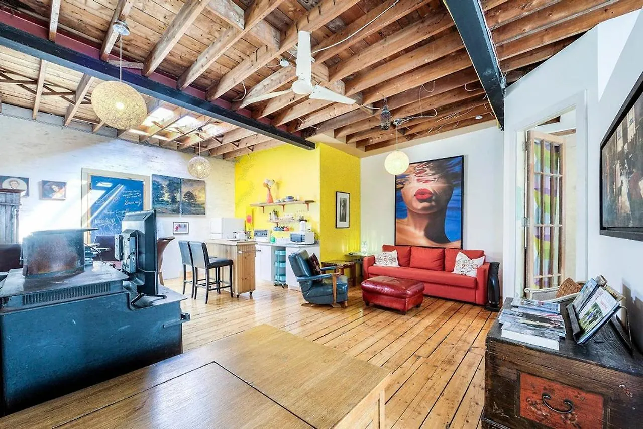 Unique Above Garage Loft location